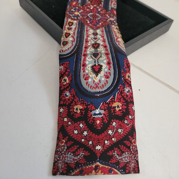 Vintage Rooster Tie 1950's-60's Highly Collectible Square Tip - Picture 1 of 3